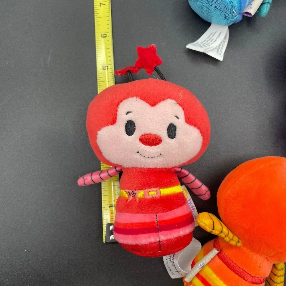 Hallmark Itty Bittys Rainbow Brite Sprites Lot Of 4 I.Q. Buddy Lala Red Butler